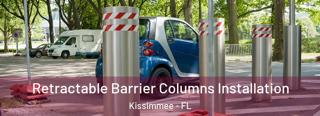  Retractable Barrier Columns Installation Kissimmee - FL